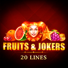 Fruits & Jokers 20 Lines